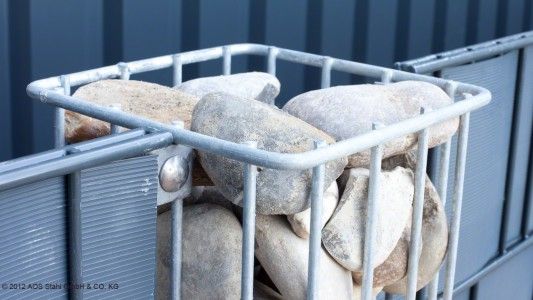 Fertig Geschweißter Gabionenkorb